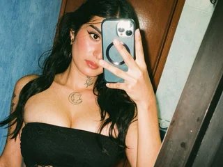 Topless camgirl